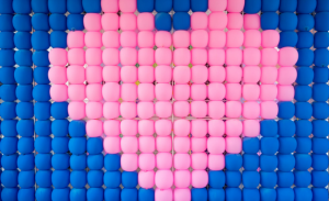 Backdrop with a Heart