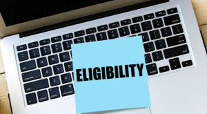 A secured loan's eligibility requirements