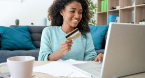 Cash advance using a credit card