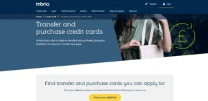 MBNA Dual 0% Transfer and Purchase Credit Card