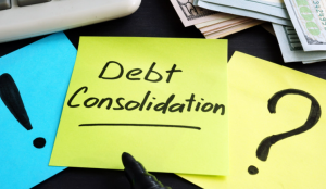 There are mainly two types of debt consolidation loans