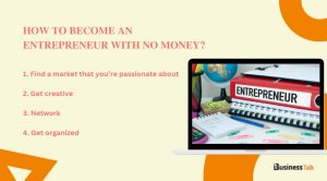 How to Become an Entrepreneur With No Money.