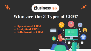 What are the 3 types of CRM