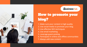 How to promote your blog
