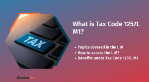 What is Tax Code 1257L M1