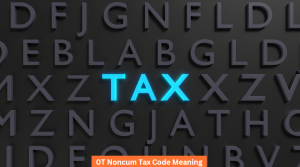 0T Noncum Tax Code Meaning