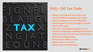 FAQ – D0 Tax Code