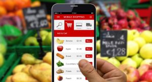 Use supermarket mobile apps