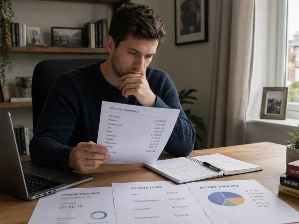 How Do Pension Contributions and Student Loans Affect £50k Take-Home Pay