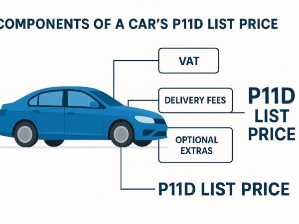 List Price of Car for P11D