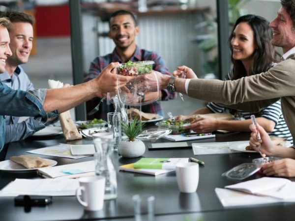 how to network over lunch without expenses
