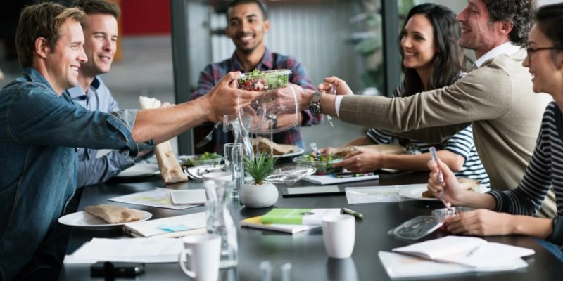 how to network over lunch without expenses