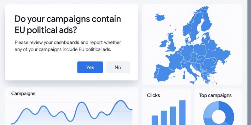 Confirm Whether or Not Your Campaigns Have European Union Political Ads
