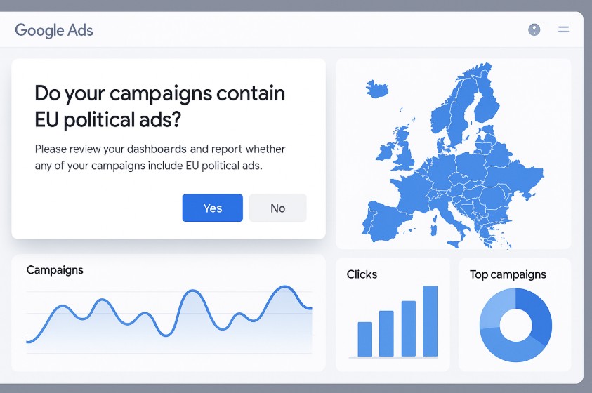 Confirm Whether or Not Your Campaigns Have European Union Political Ads