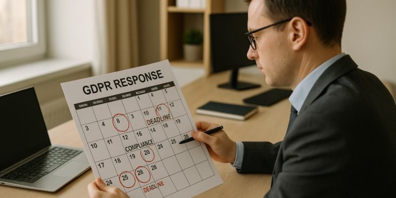How Many Days Does a Data Controller Have to Comply With a Data Subject Exercising Their Rights