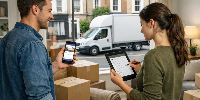 How Online Booking Changed the Way Londoners Move Home