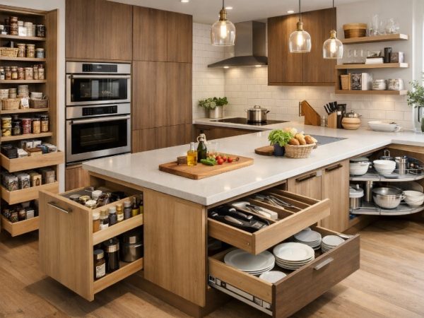 custom storage solutions for modern uk kitchens