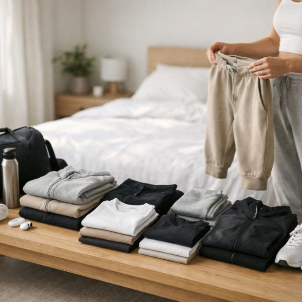 how to build a sportswear capsule wardrobe