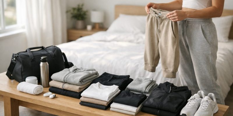 how to build a sportswear capsule wardrobe