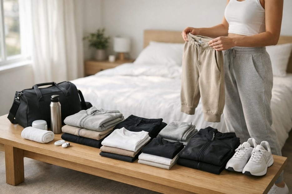 how to build a sportswear capsule wardrobe