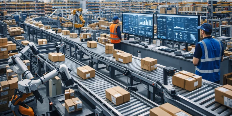Technology and Automation in E-commerce Logistics