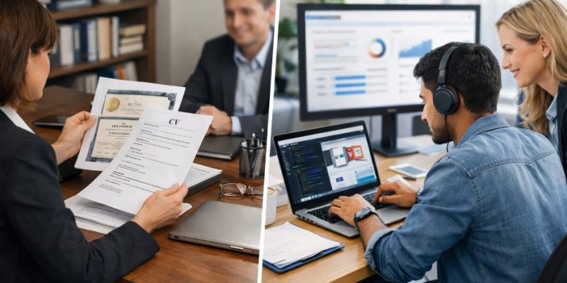 skills-based hiring vs traditional hiring