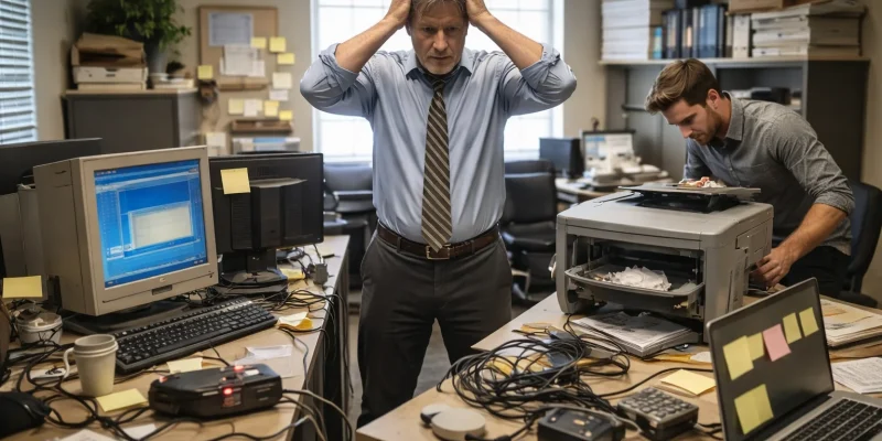 4 Mistakes Small Businesses Make With Their IT Setup