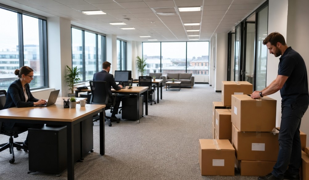 how to maximise office space through off site storage