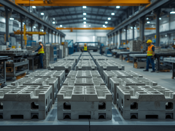 Concrete Lego Block Moulds 