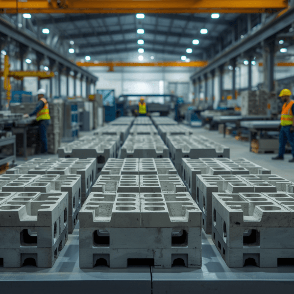 Concrete Lego Block Moulds 