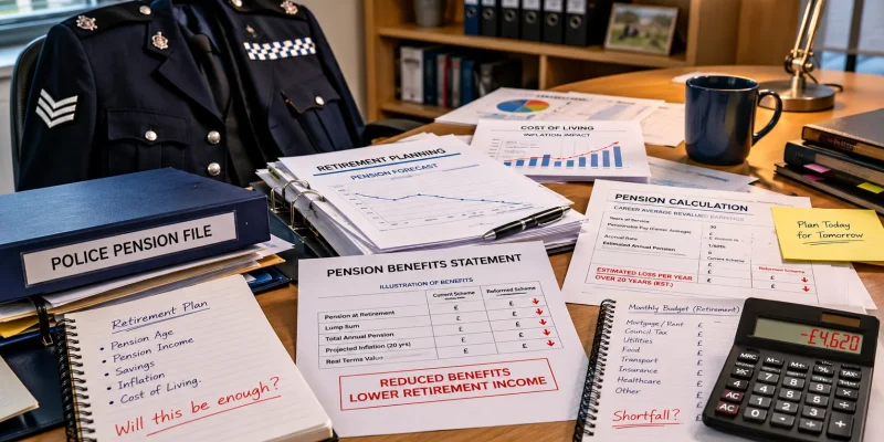 Police Pension Lump Sum Cuts