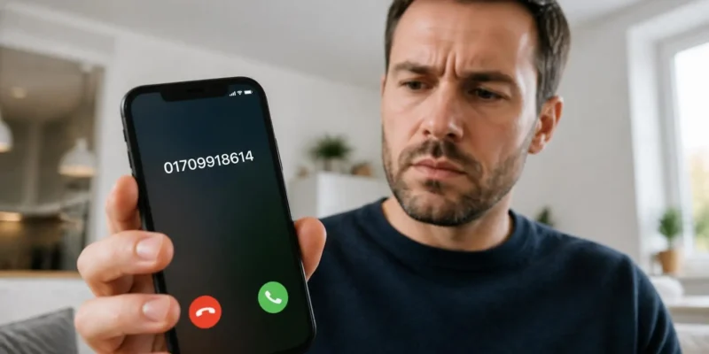 01709918614 Who Called Me and Is This Number Safe